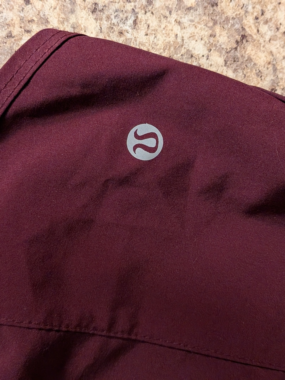 lululemon athletica Women's Maroon Performance Running Shorts - Picture 5 of 5